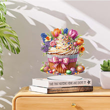 Load image into Gallery viewer, Special Shape Easter Cake Animal Desktop Diamond Art Kit for Home Office Decor
