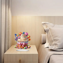 Load image into Gallery viewer, Special Shape Easter Cake Animal Desktop Diamond Art Kit for Home Office Decor
