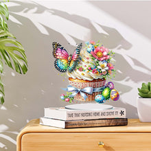 Load image into Gallery viewer, Special Shape Easter Cake Animal Desktop Diamond Art Kit for Home Office Decor
