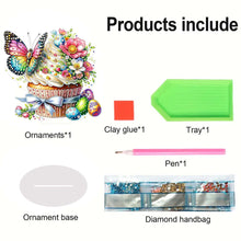 Load image into Gallery viewer, Special Shape Easter Cake Animal Desktop Diamond Art Kit for Home Office Decor
