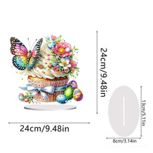 Load image into Gallery viewer, Special Shape Easter Cake Animal Desktop Diamond Art Kit for Home Office Decor
