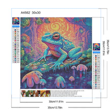Load image into Gallery viewer, Diamond Painting - Full Round - swamp tree frog (30*30CM)
