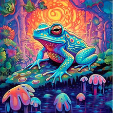 Load image into Gallery viewer, Diamond Painting - Full Round - swamp tree frog (30*30CM)
