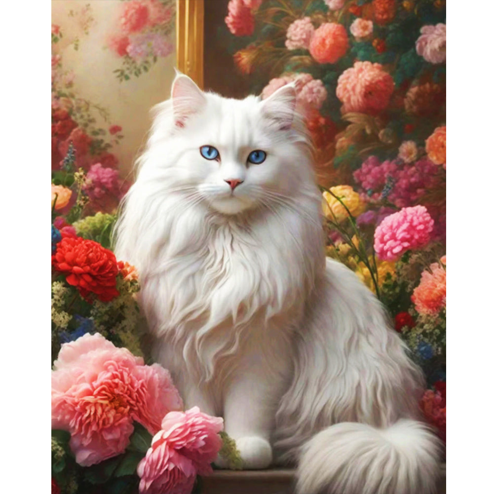 Diamond Painting - Full Round - noble cat (40*50CM)