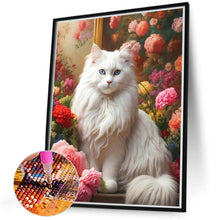 Load image into Gallery viewer, Diamond Painting - Full Round - noble cat (40*50CM)
