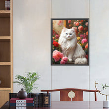 Load image into Gallery viewer, Diamond Painting - Full Round - noble cat (40*50CM)
