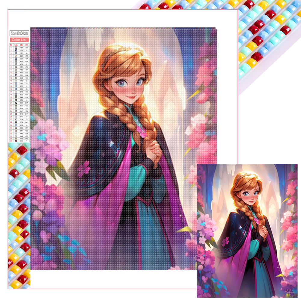 Diamond Painting - Full Square - blonde princess (30*40CM)