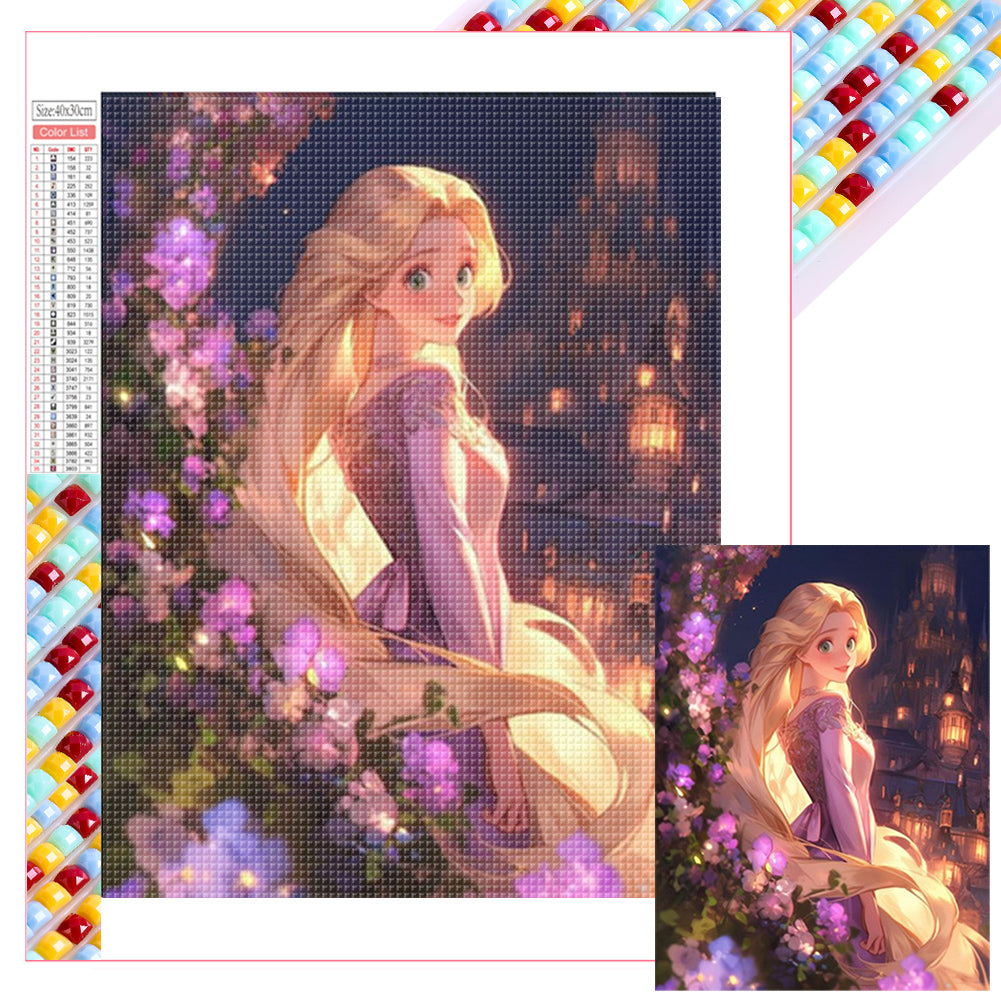 Diamond Painting - Full Square - blonde princess (30*40CM)