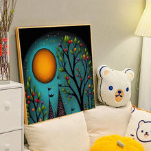 Load image into Gallery viewer, Diamond Painting - Full Round - abstract night scene (40*40CM)
