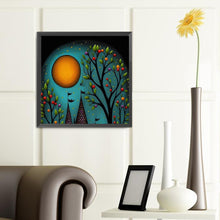 Load image into Gallery viewer, Diamond Painting - Full Round - abstract night scene (40*40CM)
