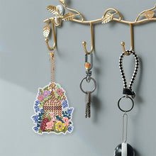 Load image into Gallery viewer, 6Pcs Double Side Animal Elf Gnome Diamond Art Keyring Diamond Painting Keychain
