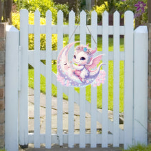 Load image into Gallery viewer, Special Shape Moon Dinosaur Baby Diamond Art Hanging Pendant for Home Wall Decor
