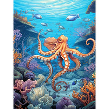Load image into Gallery viewer, Diamond Painting - Full Round - octopus (30*40CM)

