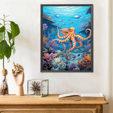 Load image into Gallery viewer, Diamond Painting - Full Round - octopus (30*40CM)
