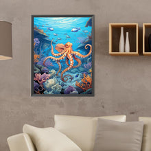 Load image into Gallery viewer, Diamond Painting - Full Round - octopus (30*40CM)
