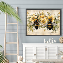 Load image into Gallery viewer, Diamond Painting - Full Round - bee (40*30CM)
