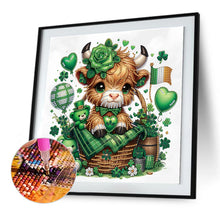 Load image into Gallery viewer, Diamond Painting - Partial Special Shaped - consume cattle (30*30CM)
