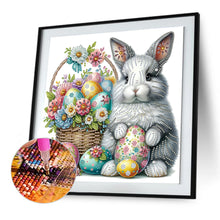 Load image into Gallery viewer, Diamond Painting - Partial Special Shaped - Easter egg bunny (30*30CM)
