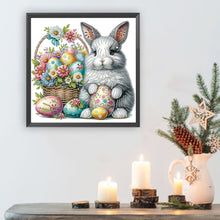 Load image into Gallery viewer, Diamond Painting - Partial Special Shaped - Easter egg bunny (30*30CM)
