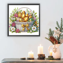 Load image into Gallery viewer, Diamond Painting - Partial Special Shaped - Easter egg little yellow chicken (30*30CM)
