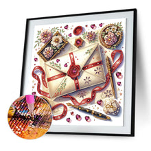 Load image into Gallery viewer, Diamond Painting - Partial Special Shaped - envelope (30*30CM)
