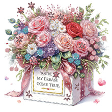 Load image into Gallery viewer, Diamond Painting - Partial Special Shaped - flowers and gifts (30*30CM)
