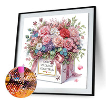 Load image into Gallery viewer, Diamond Painting - Partial Special Shaped - flowers and gifts (30*30CM)
