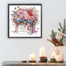 Load image into Gallery viewer, Diamond Painting - Partial Special Shaped - flowers and gifts (30*30CM)
