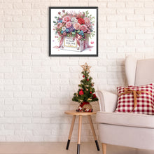 Load image into Gallery viewer, Diamond Painting - Partial Special Shaped - flowers and gifts (30*30CM)
