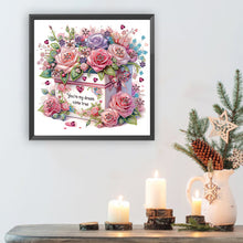 Load image into Gallery viewer, Diamond Painting - Partial Special Shaped - rose gift (30*30CM)
