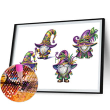 Load image into Gallery viewer, Diamond Painting - Partial Special Shaped - Orgy four dwarfs (40*30CM)
