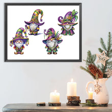 Load image into Gallery viewer, Diamond Painting - Partial Special Shaped - Orgy four dwarfs (40*30CM)
