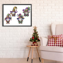 Load image into Gallery viewer, Diamond Painting - Partial Special Shaped - Orgy four dwarfs (40*30CM)
