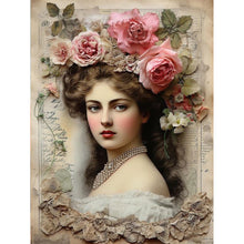 Load image into Gallery viewer, Diamond Painting - Full Round - lady (30*40CM)
