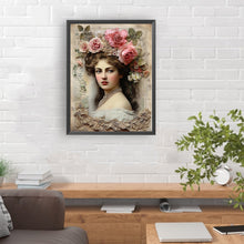 Load image into Gallery viewer, Diamond Painting - Full Round - lady (30*40CM)

