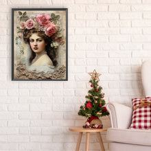 Load image into Gallery viewer, Diamond Painting - Full Round - lady (30*40CM)
