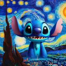 Load image into Gallery viewer, Diamond Painting - Full Round - disney stitch (30*30CM)
