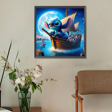 Load image into Gallery viewer, Diamond Painting - Full Round - disney stitch (30*30CM)
