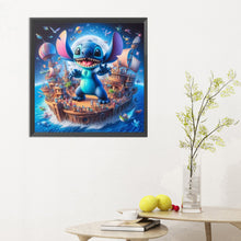 Load image into Gallery viewer, Diamond Painting - Full Round - disney stitch (30*30CM)

