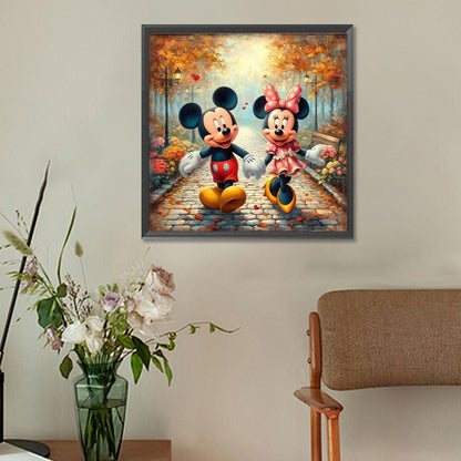 Diamond Painting - Full Round - disney mickey mouse (30*30CM)