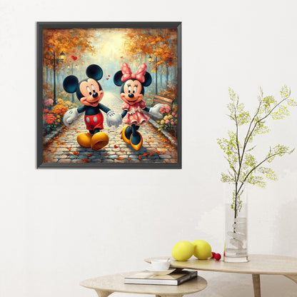 Diamond Painting - Full Round - disney mickey mouse (30*30CM)