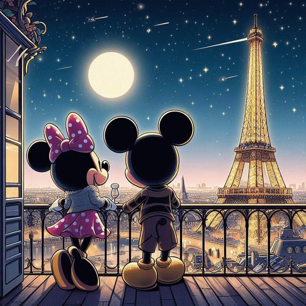 Diamond Painting - Full Round - disney mickey mouse (30*30CM)