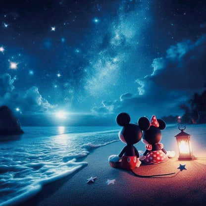 Diamond Painting - Full Round - disney mickey mouse (30*30CM)