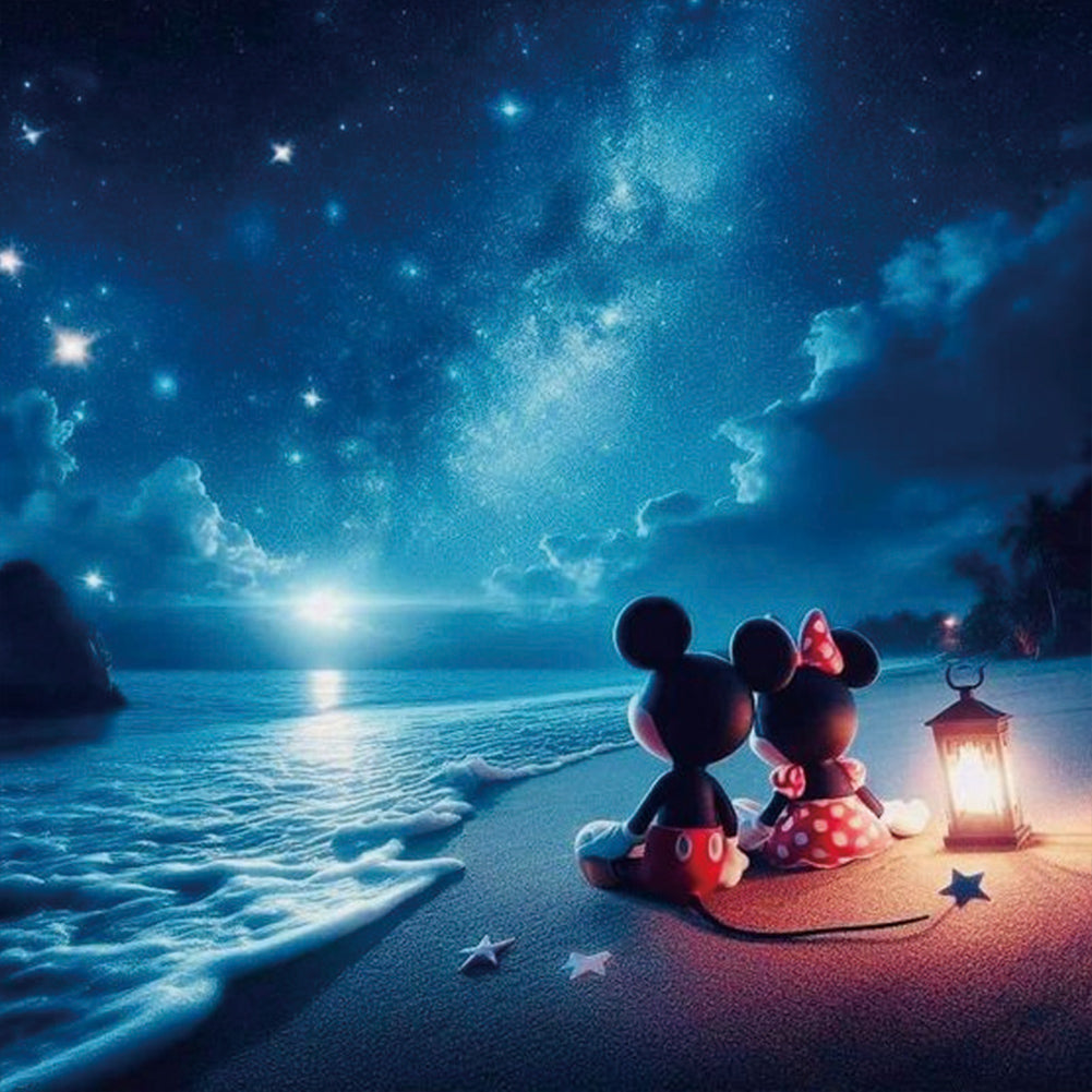 Diamond Painting - Full Round - disney mickey mouse (30*30CM)