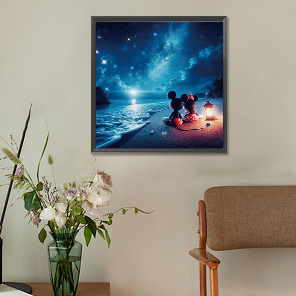 Diamond Painting - Full Round - disney mickey mouse (30*30CM)