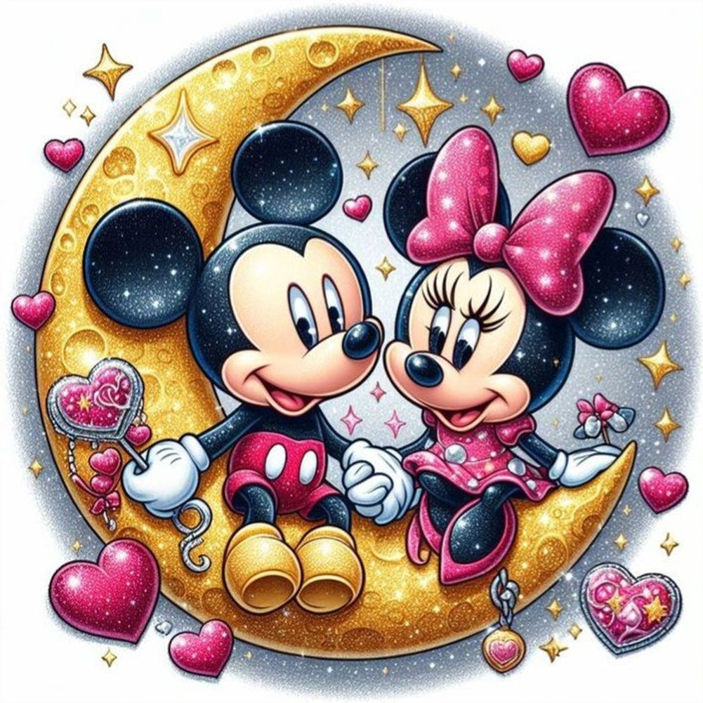 Diamond Painting - Full Round - disney mickey mouse (30*30CM)