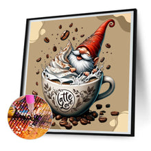 Load image into Gallery viewer, Diamond Painting - Full Round - coffee gnome (30*30CM)
