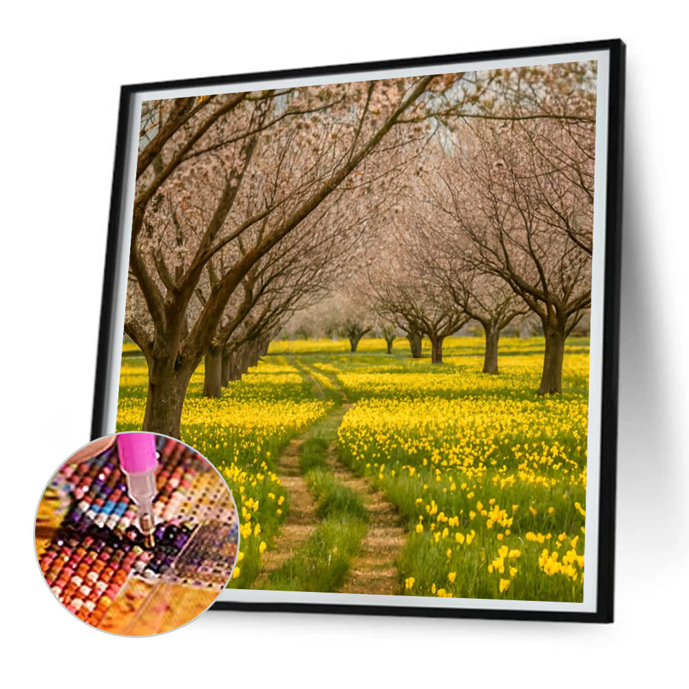 Diamond Painting - Full Round - forest (30*30CM)