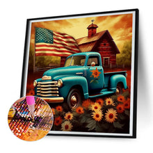 Load image into Gallery viewer, Diamond Painting - Full Round - country classic car (30*30CM)

