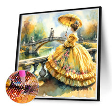 Load image into Gallery viewer, Diamond Painting - Full Round - Palace oil painting beauties (40*40CM)

